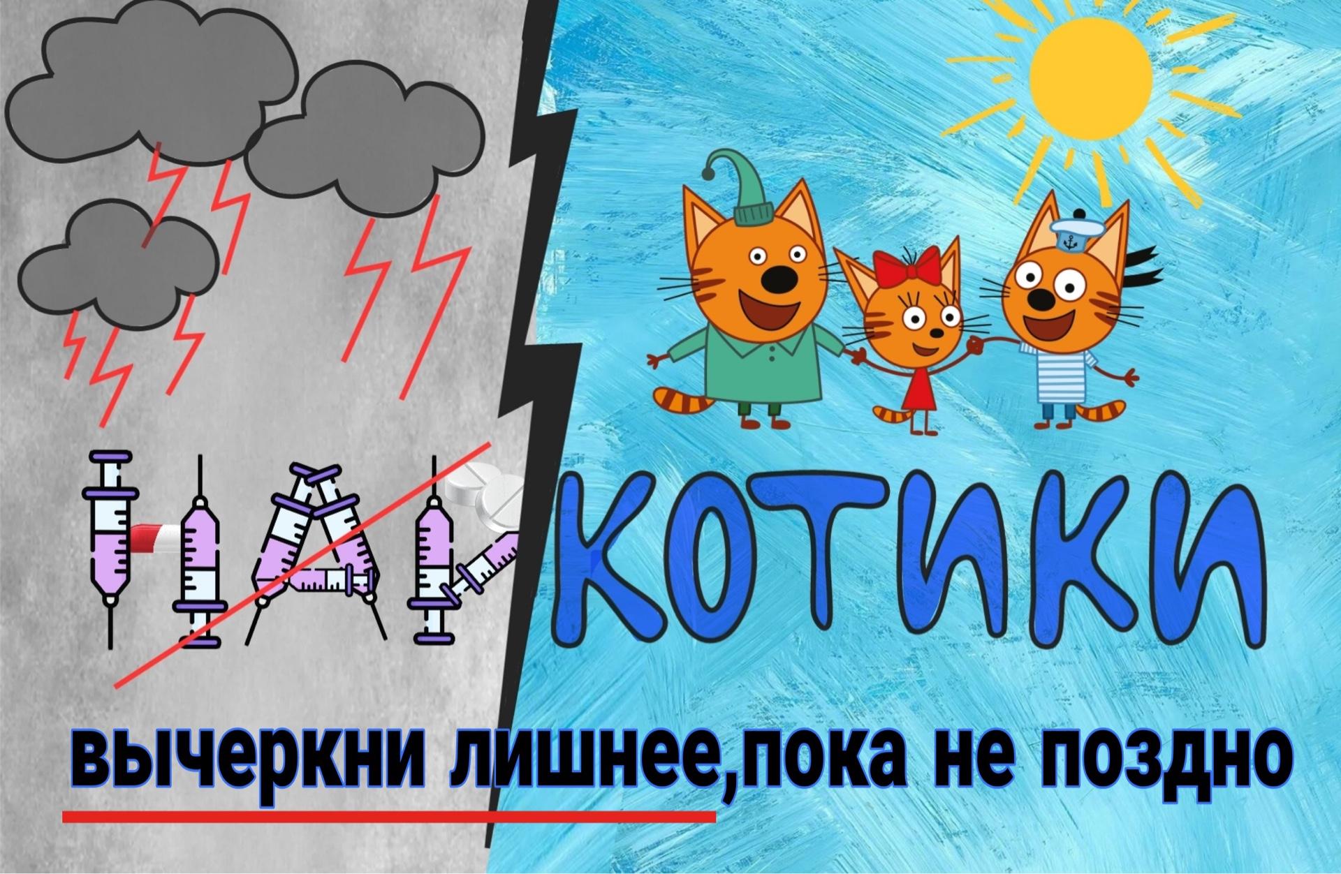 Котики - против наркотиков.